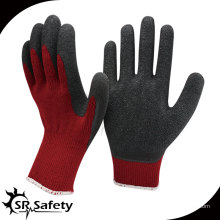 SRSAFETY 10G Acryl Latex beschichtet Sicherheit Arbeitshandschuhe Winter Handschuhe Latex Tauchhandschuhe